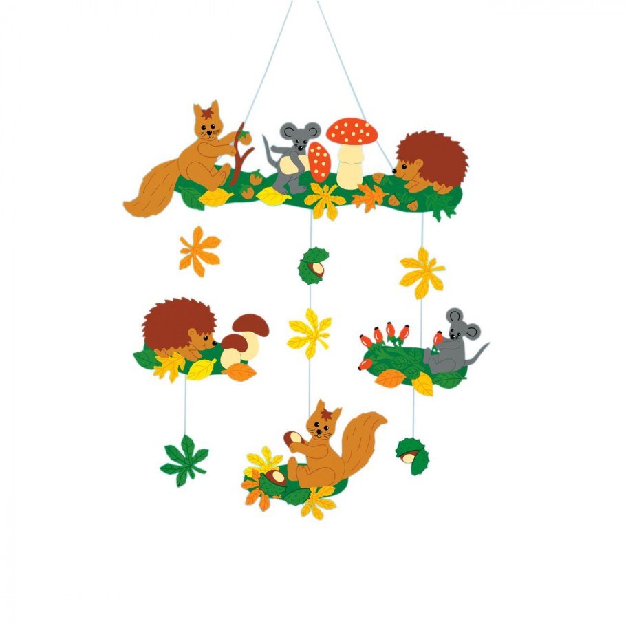 Осенний мобиль в детском саду