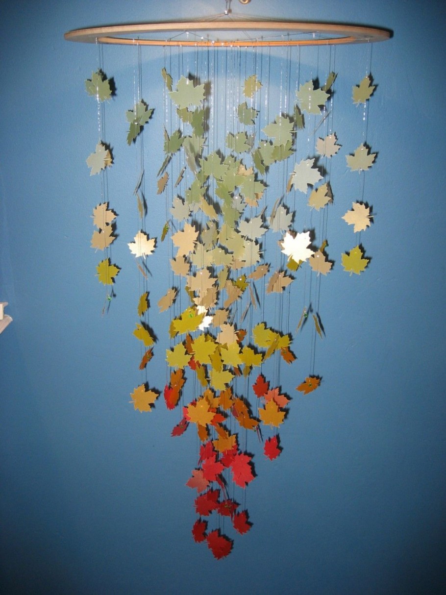 Осенние мобили из бумаги