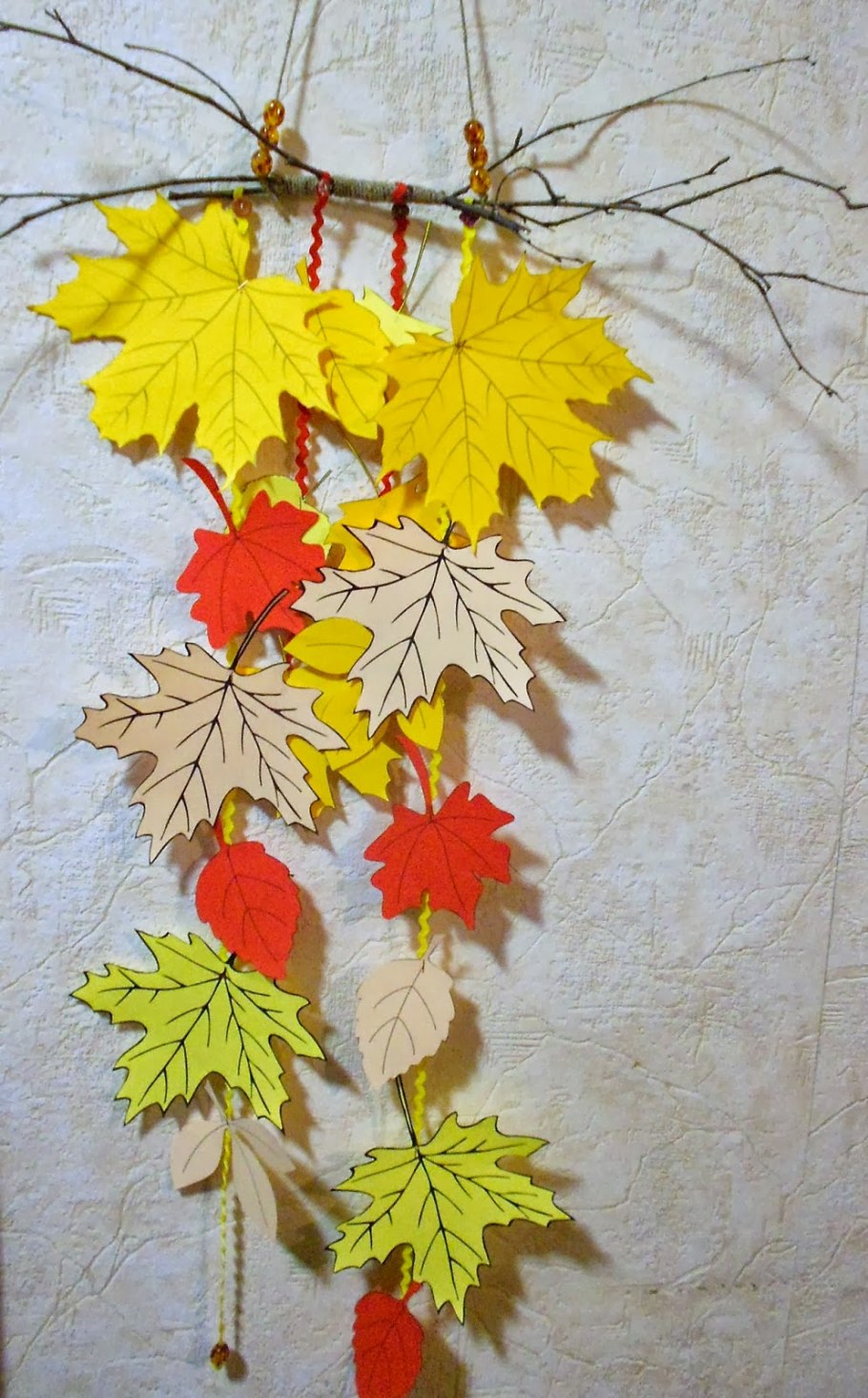 Украшение класса осень