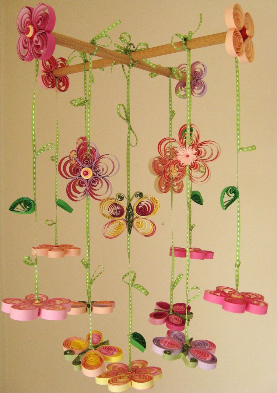 Весенний мобиль для детского сада