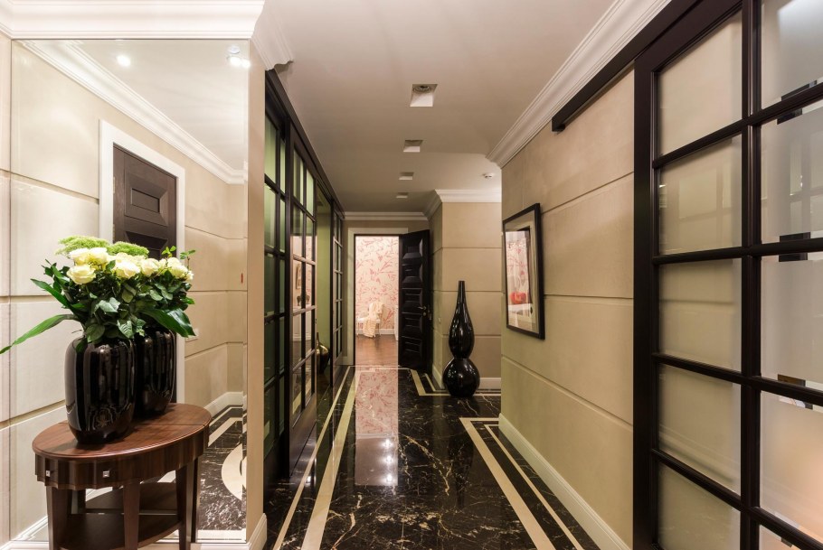 Прихожая в стиле ар деко