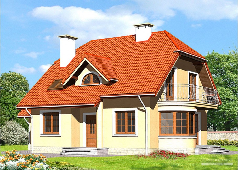 Проекты мансардных домов