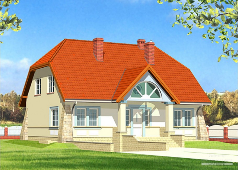 Дом с подвалом и мансардой