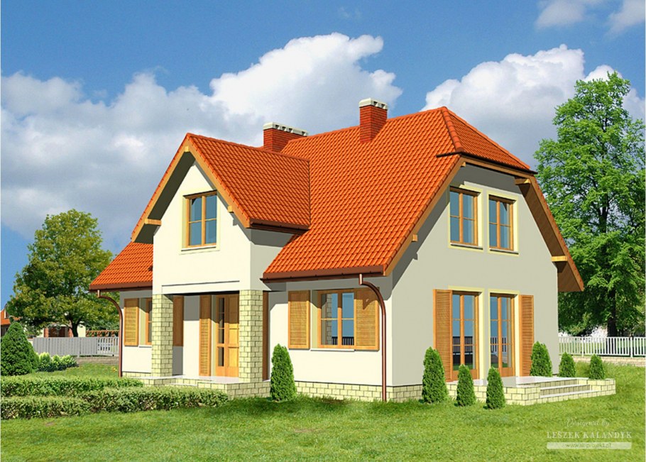 Проекты мансардных домов