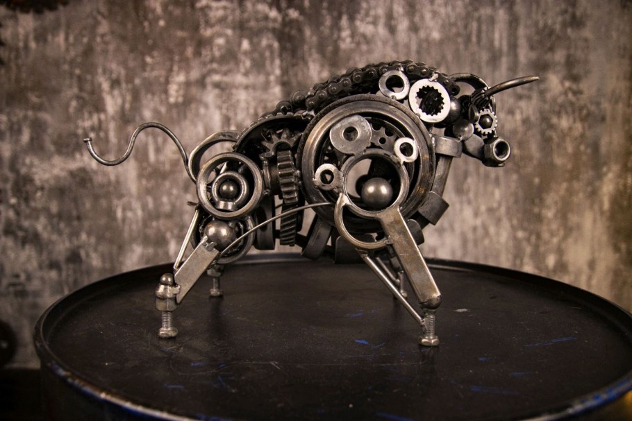 Скульптуры из металла своими руками