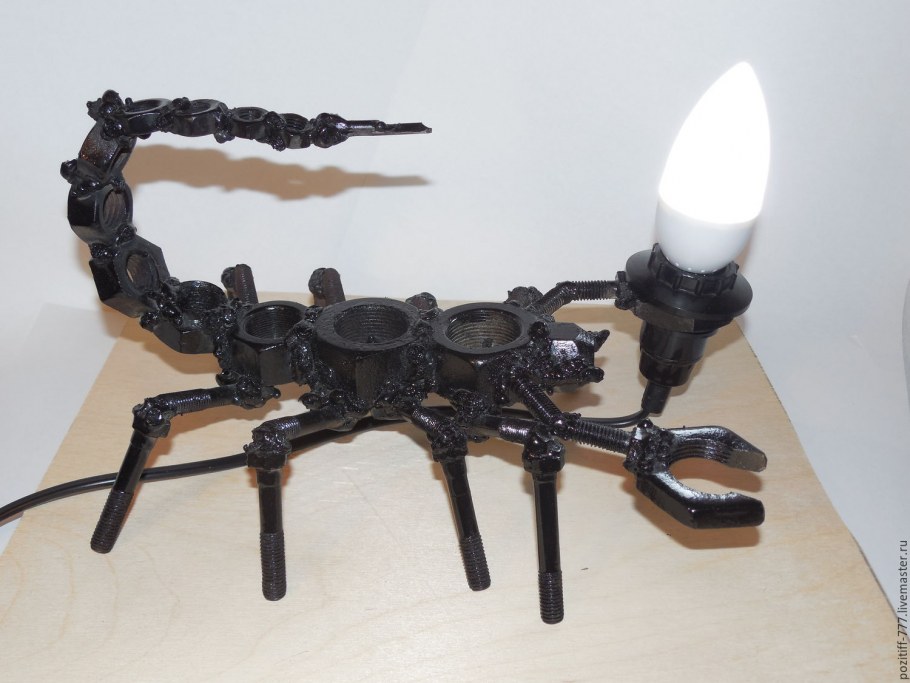 Светильник лофт Скорпион