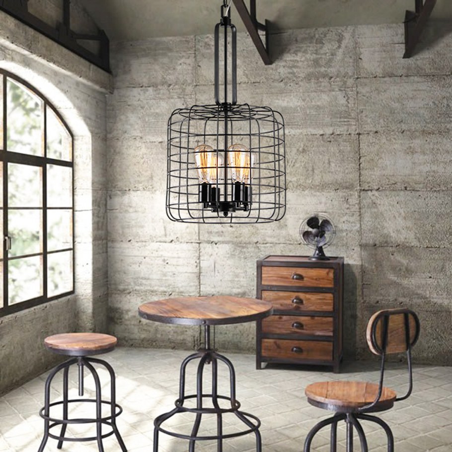 Предметы интерьера в стиле лофт
