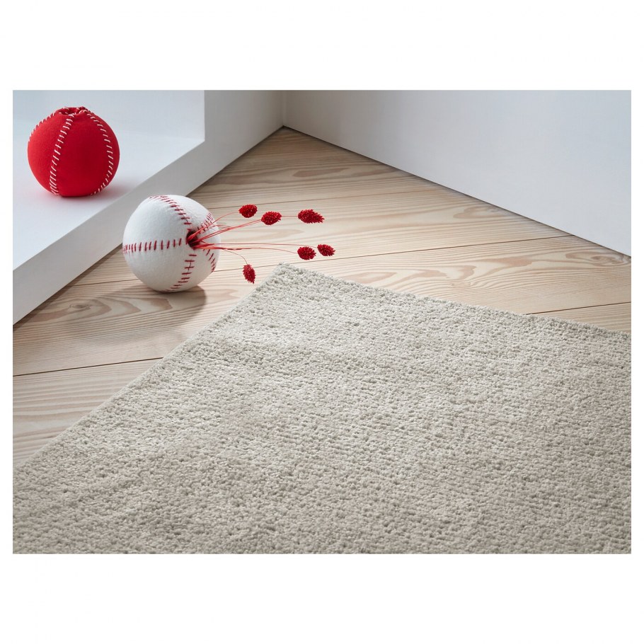 Sporup Споруп ковер, короткий ворс, светло-бежевый