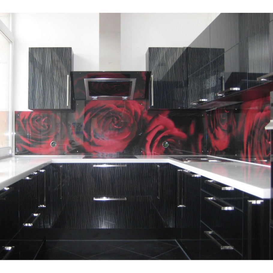 Фартук для красной кухни