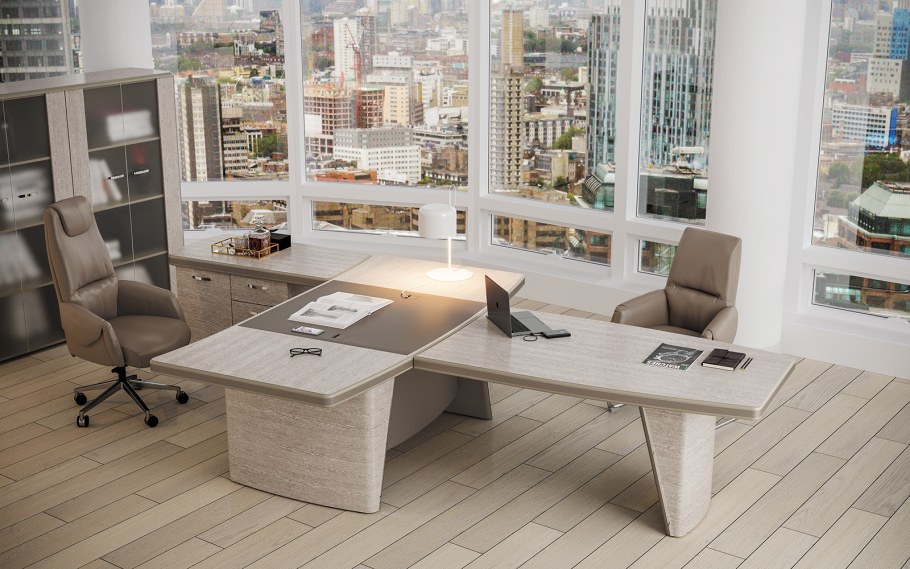 Стол письменный со стеллажом g7e Шатура