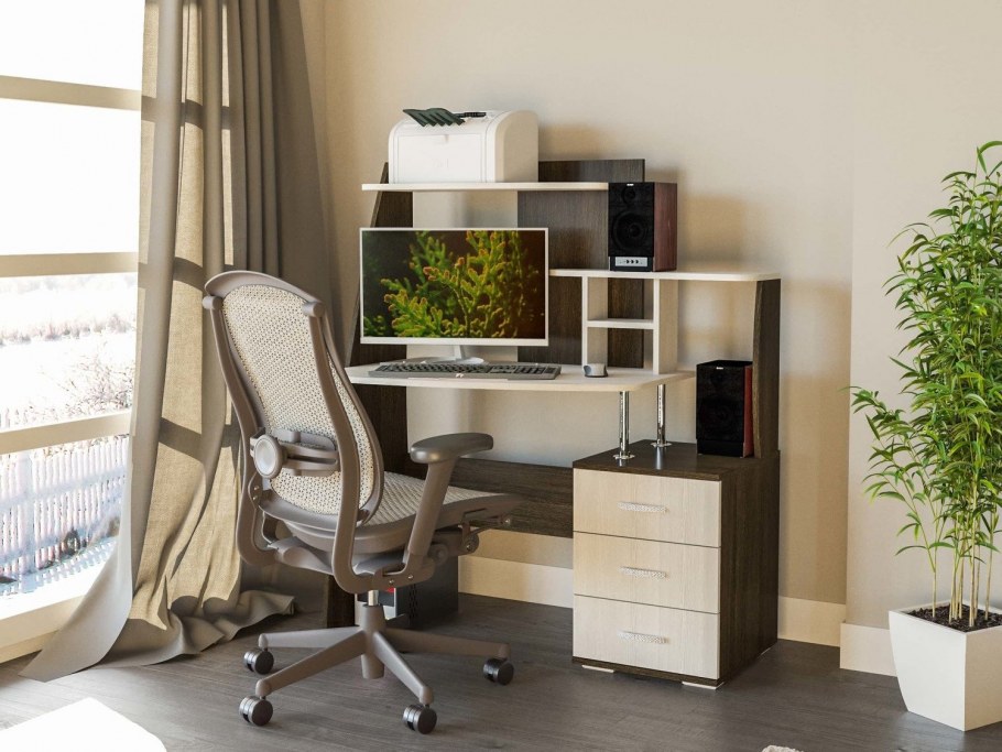 Кабинет в стиле лофт икеа