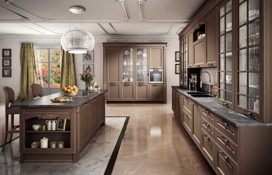 Стильный интерьер кухни