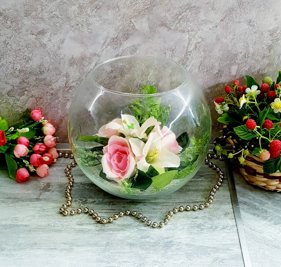 Цветы в стекле ~ вакуум