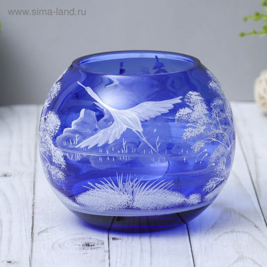 Ваза шар в интерьере