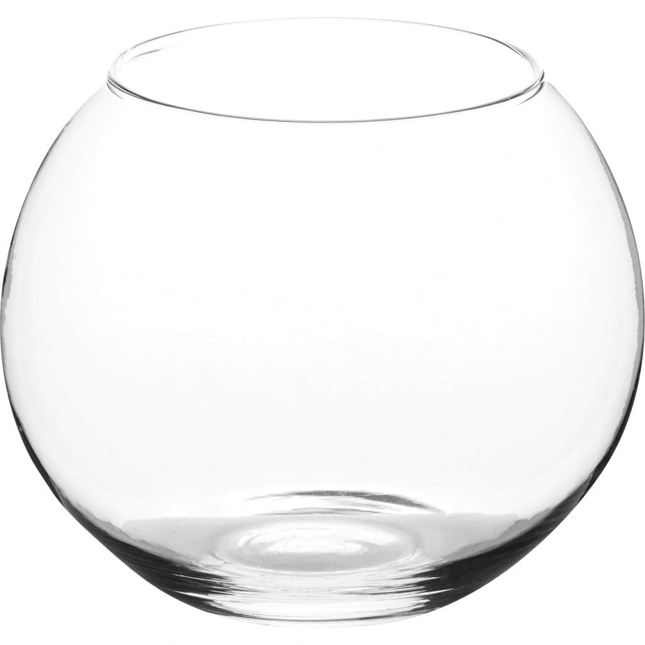 Ваза-шар стеклянная