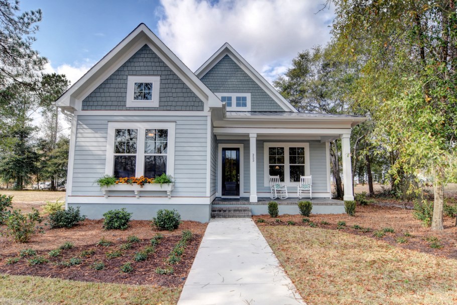 Фасад в морском стиле