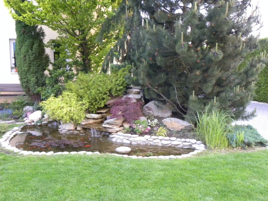 Рокарий с ивой