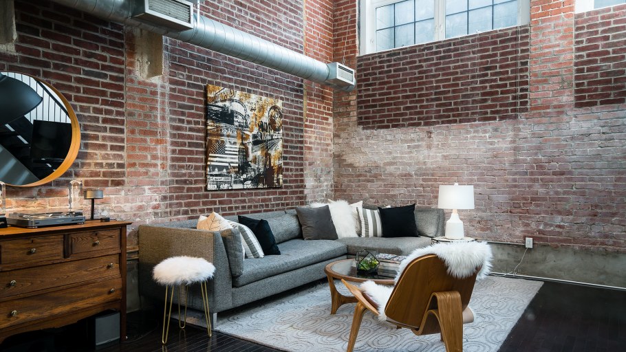 Кухня-гостиная 20 кв.м лофт