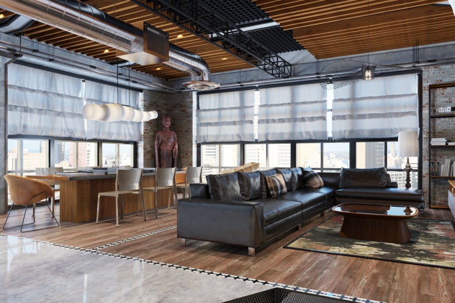 Стиль лофт в интерьере