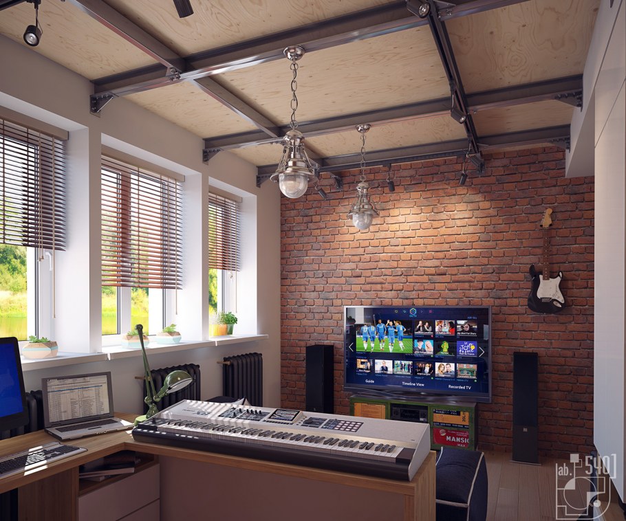 Торговые помещения в стиле лофт