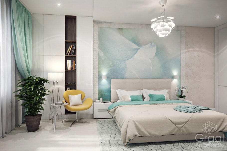 Выбор цвета стен