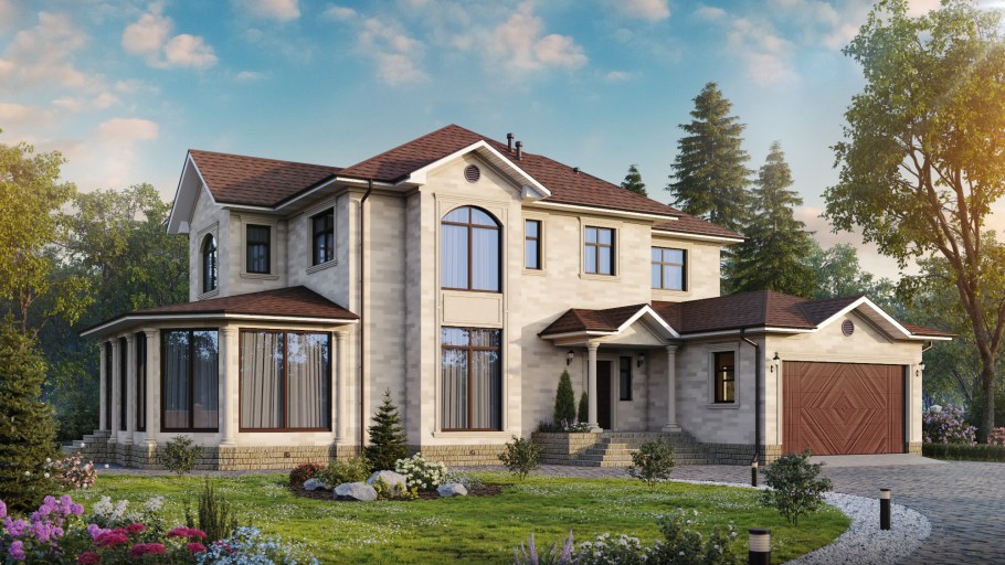 Проекты коттеджей