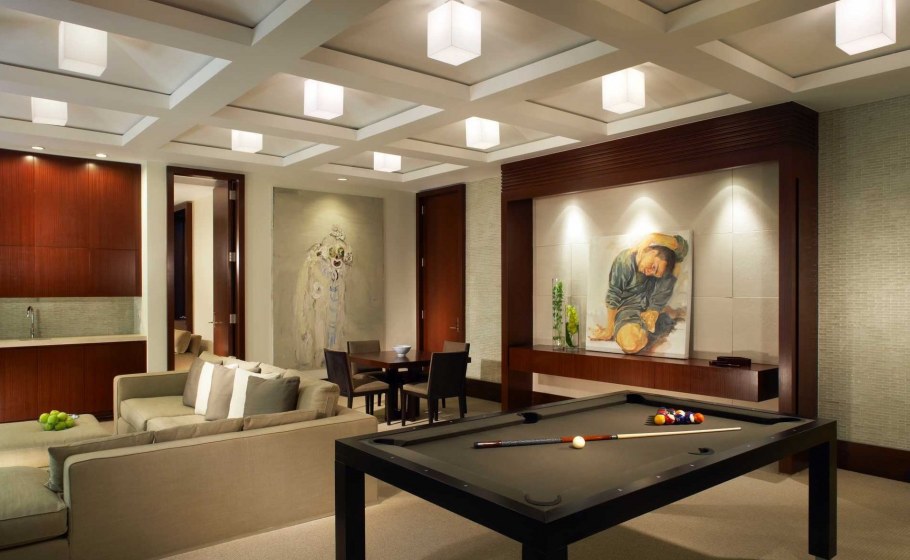 Красивый интерьер комнаты отдыха