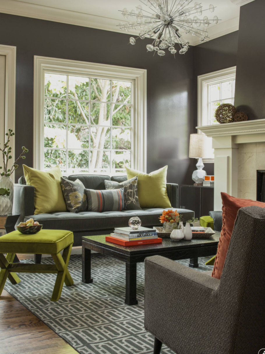 Фисташковый цвет в интерьере