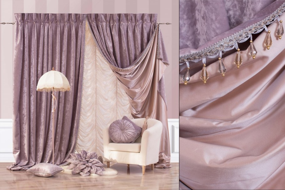 Бархатные шторы