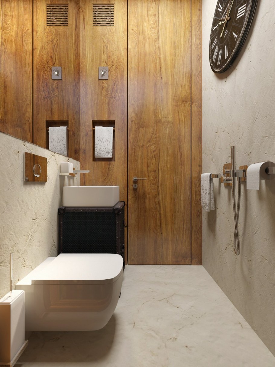 Узкий туалет