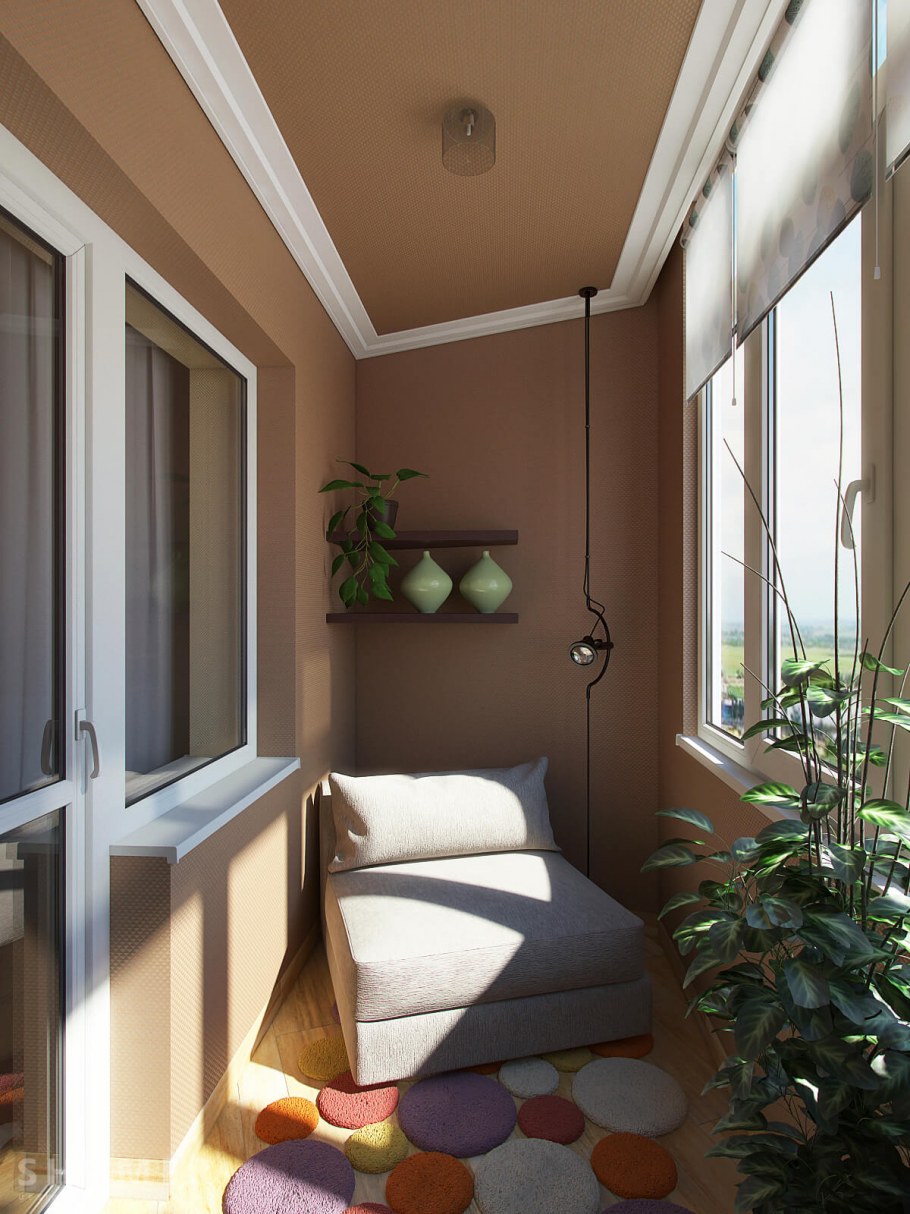 Балкон переделанный в комнату