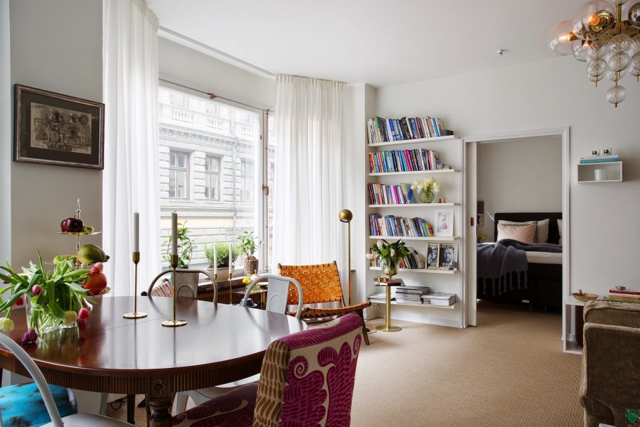 Дом в Стокгольме интерьер кабинет