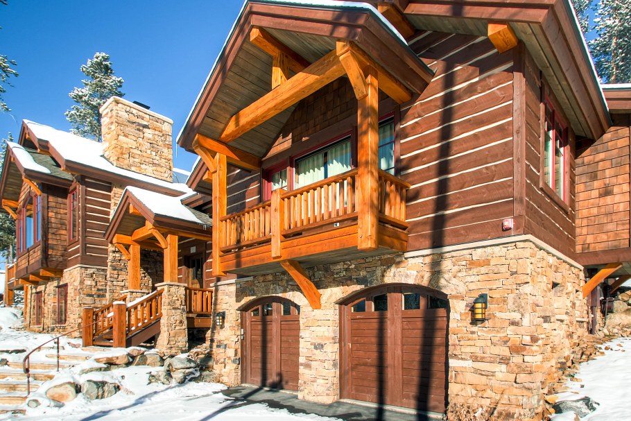 Канадский деревянный дом