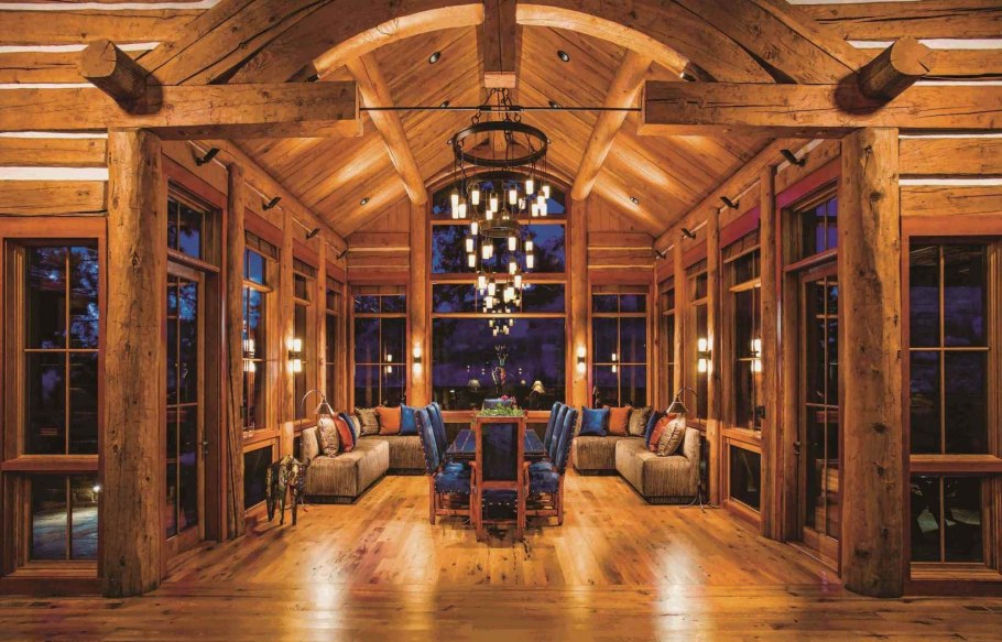 Уникальные дома из дерева