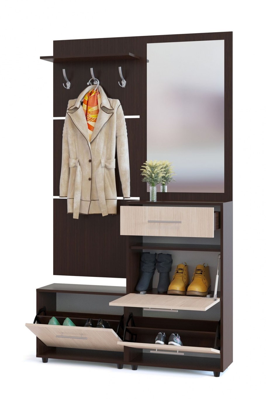 Маленькая прихожая Смоленск МФ ШП-08