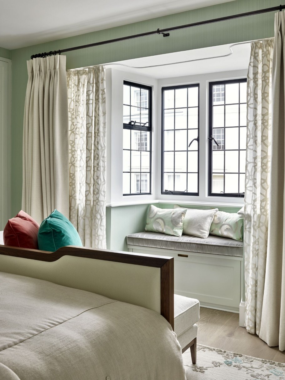 Многослойные шторы в интерьере