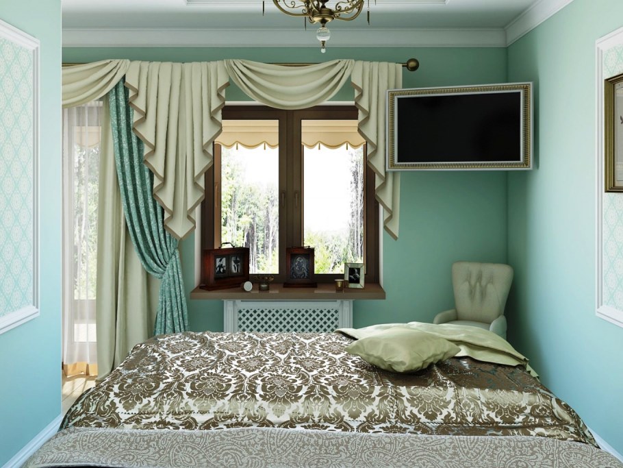 Шторы во всю стену