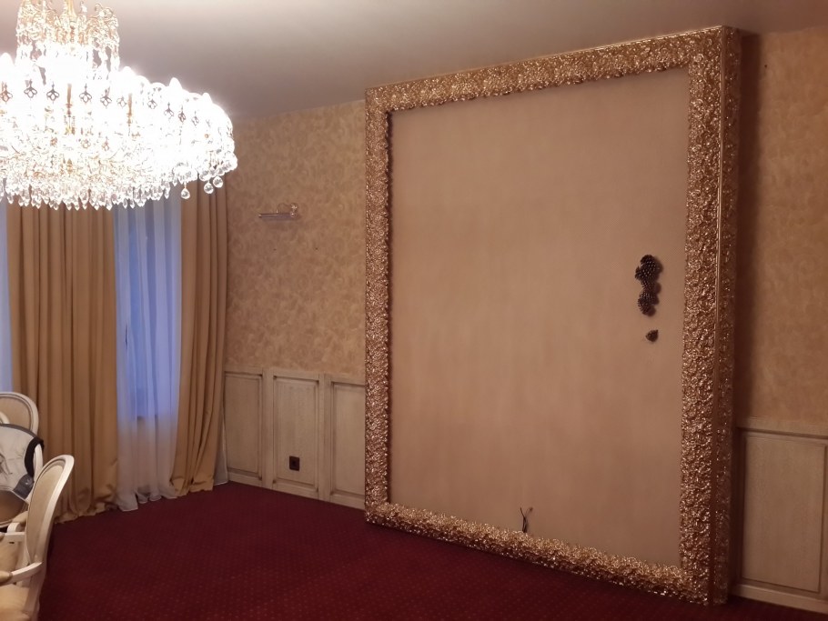 Багет в гостиной