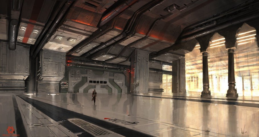 Японский дворец Sci Fi