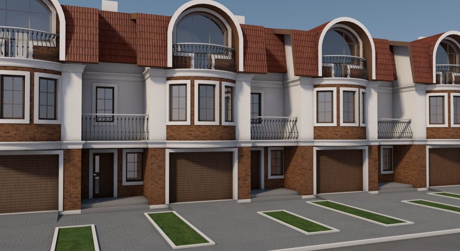 Таунхаус с гаражом