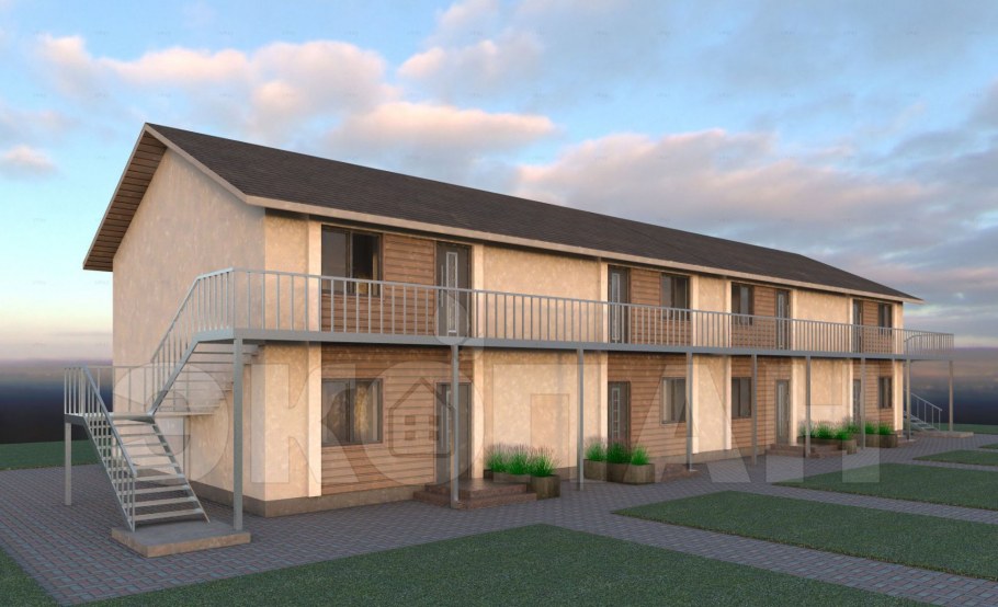 Быстровозводимые таунхаусы