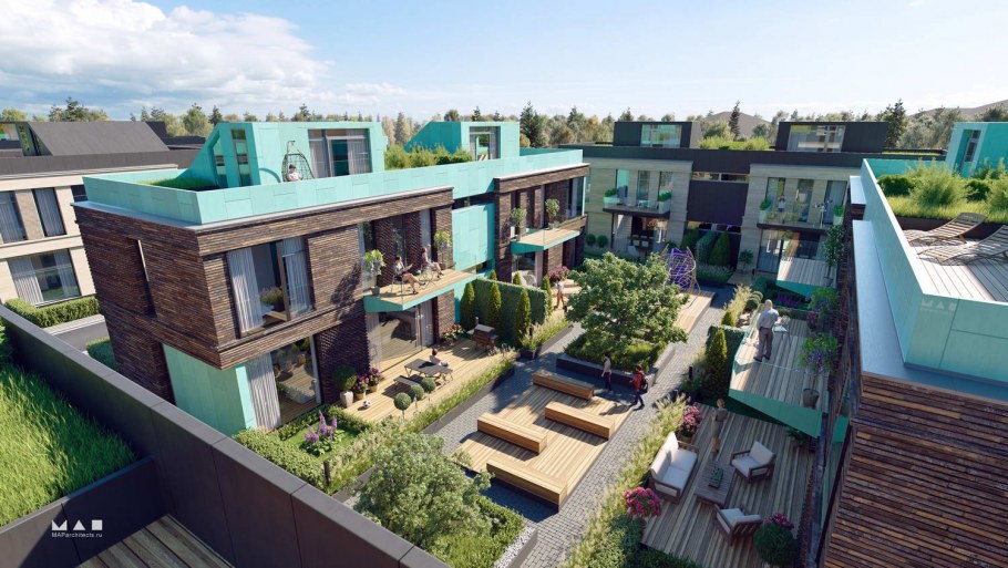 Проекты таунхаусов