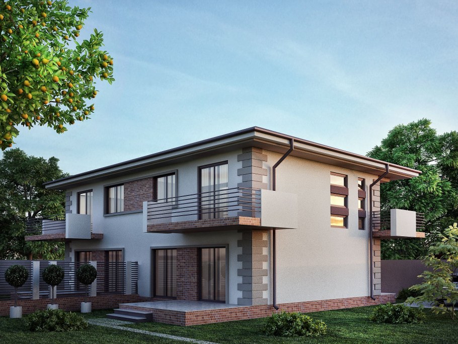 Двухэтажный дуплекс