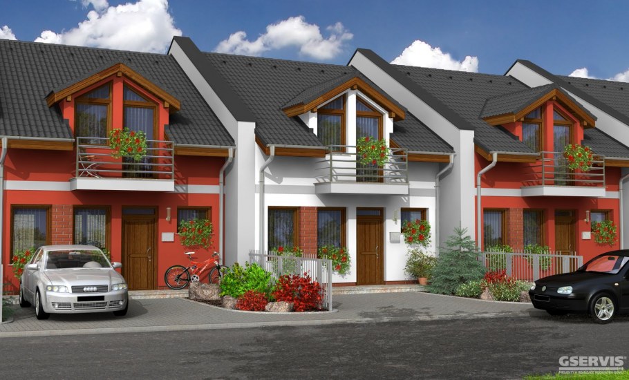 Двухэтажный таунхаус