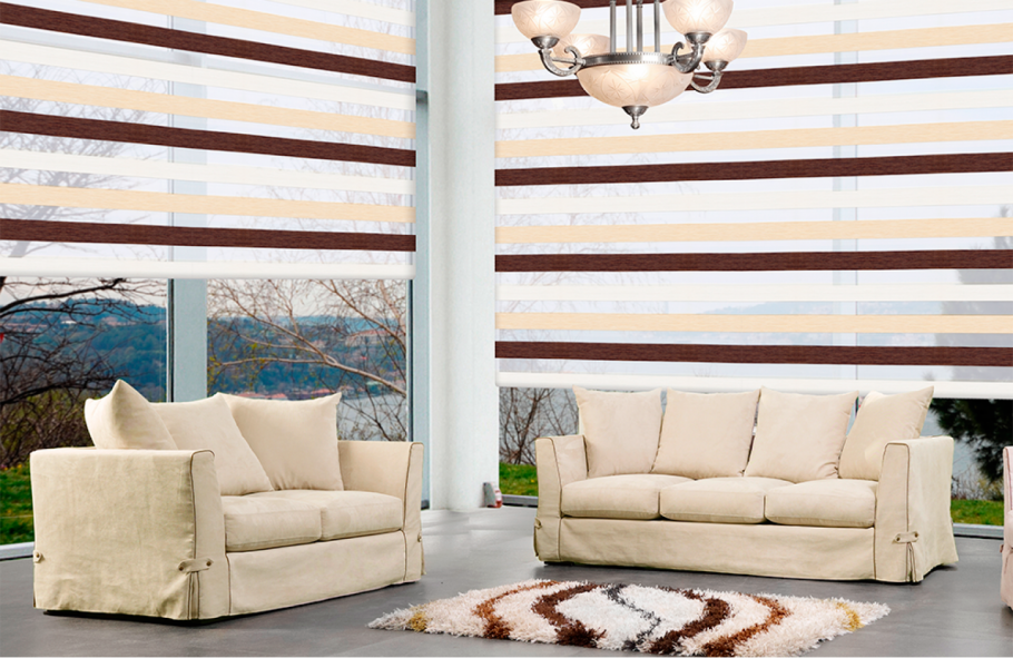 Валенсия штора Зебра