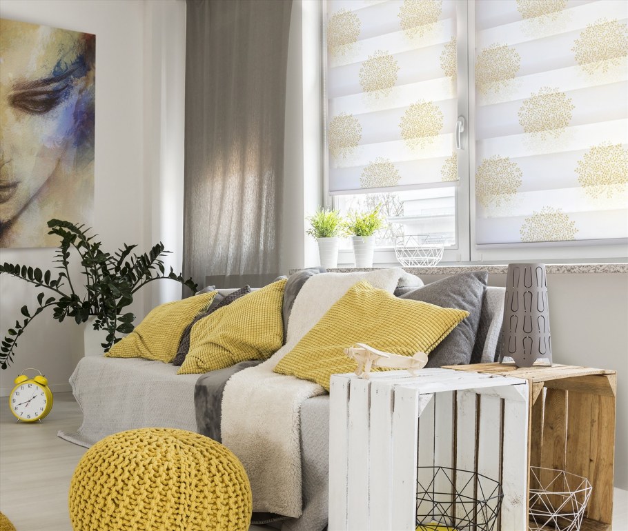 Шторы Зебра день ночь uni2