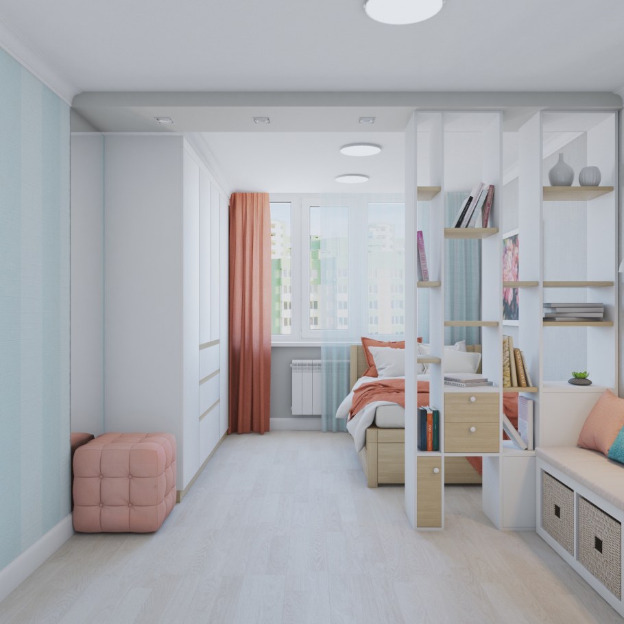 Планировка детской комнаты