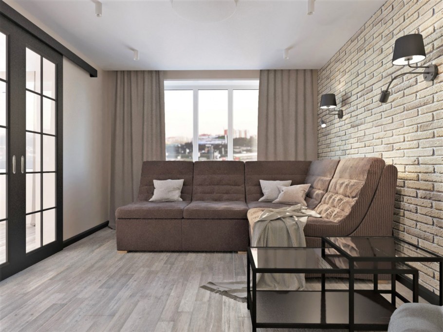 Дизайн проект двухкомнатной квартиры ЗАМИТИНО