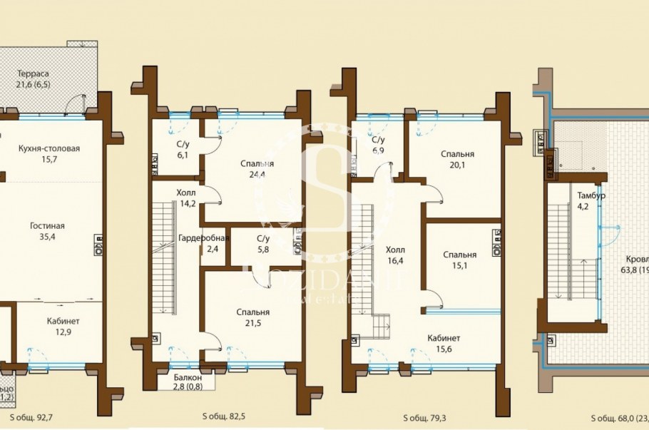 Гостиная лофт п 44