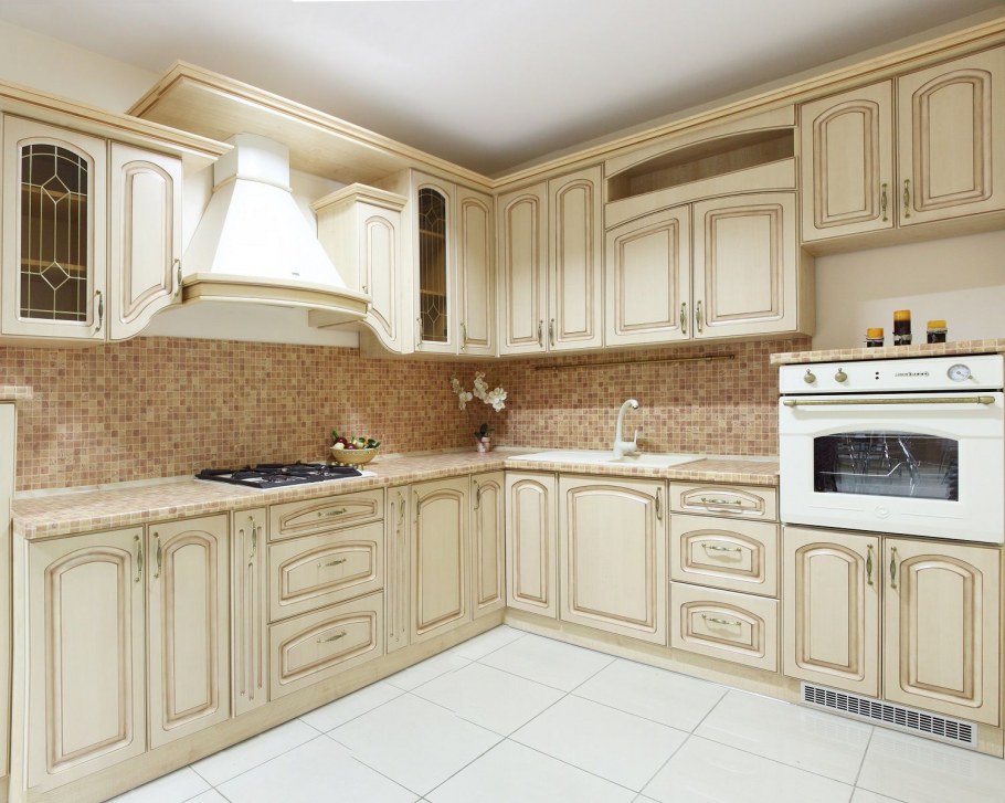 Кухня слоновая кость